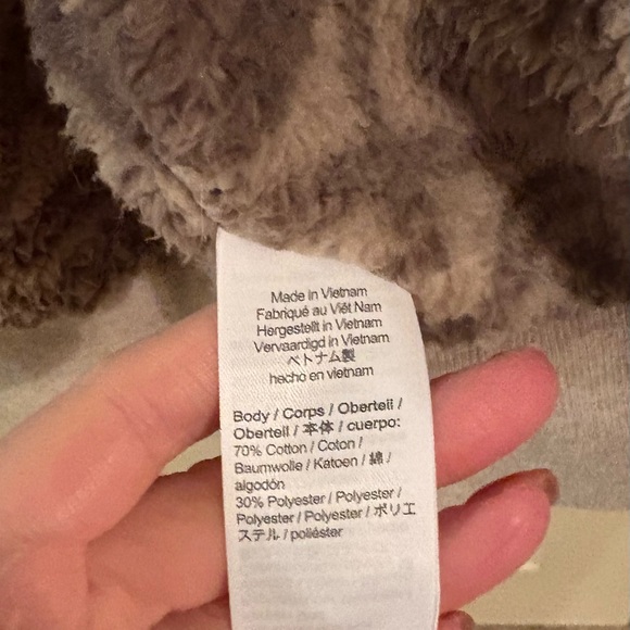 J. Crew Light Brown Zip-Up Sweater - Picture 5 of 7